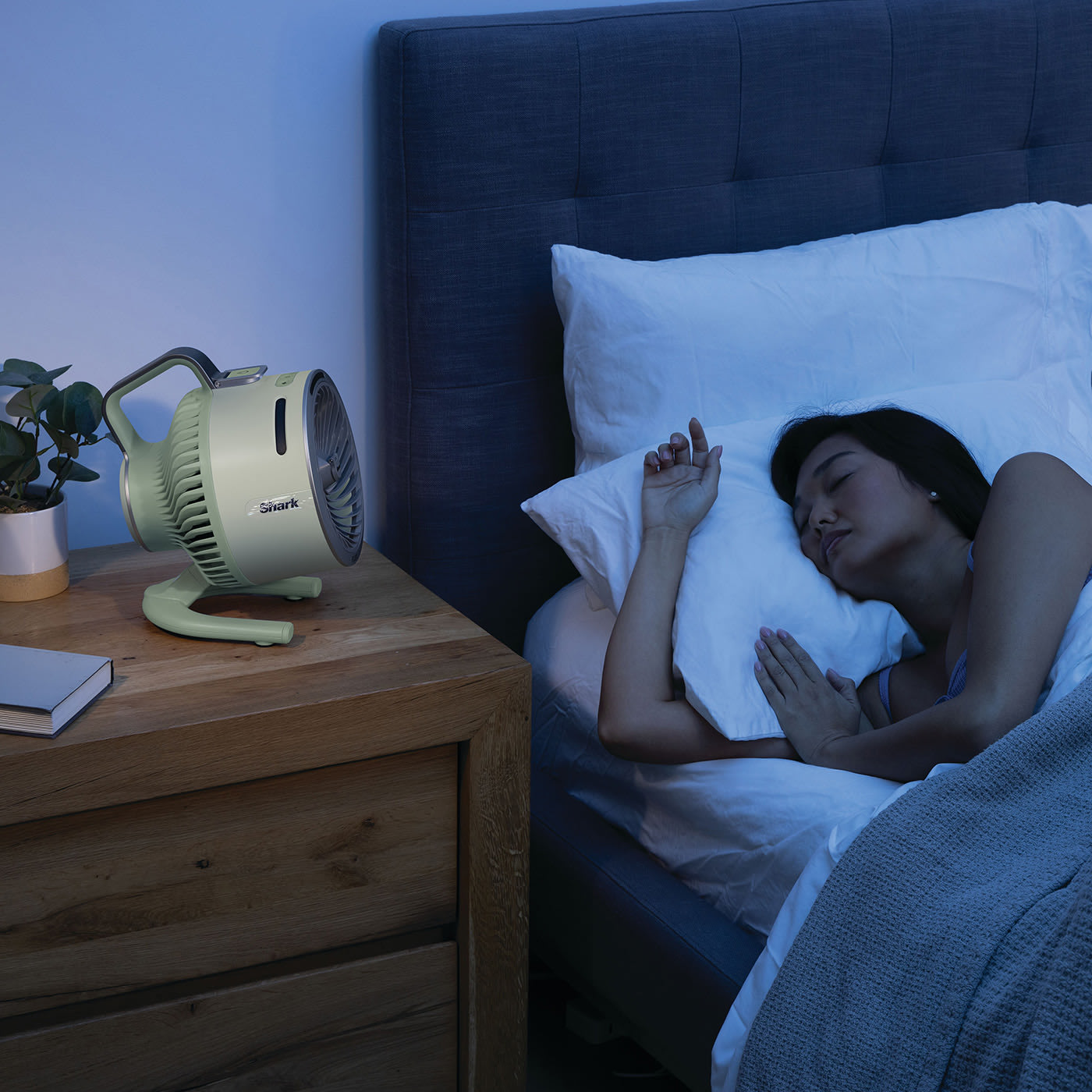 Quiet cooling in the bedroom
